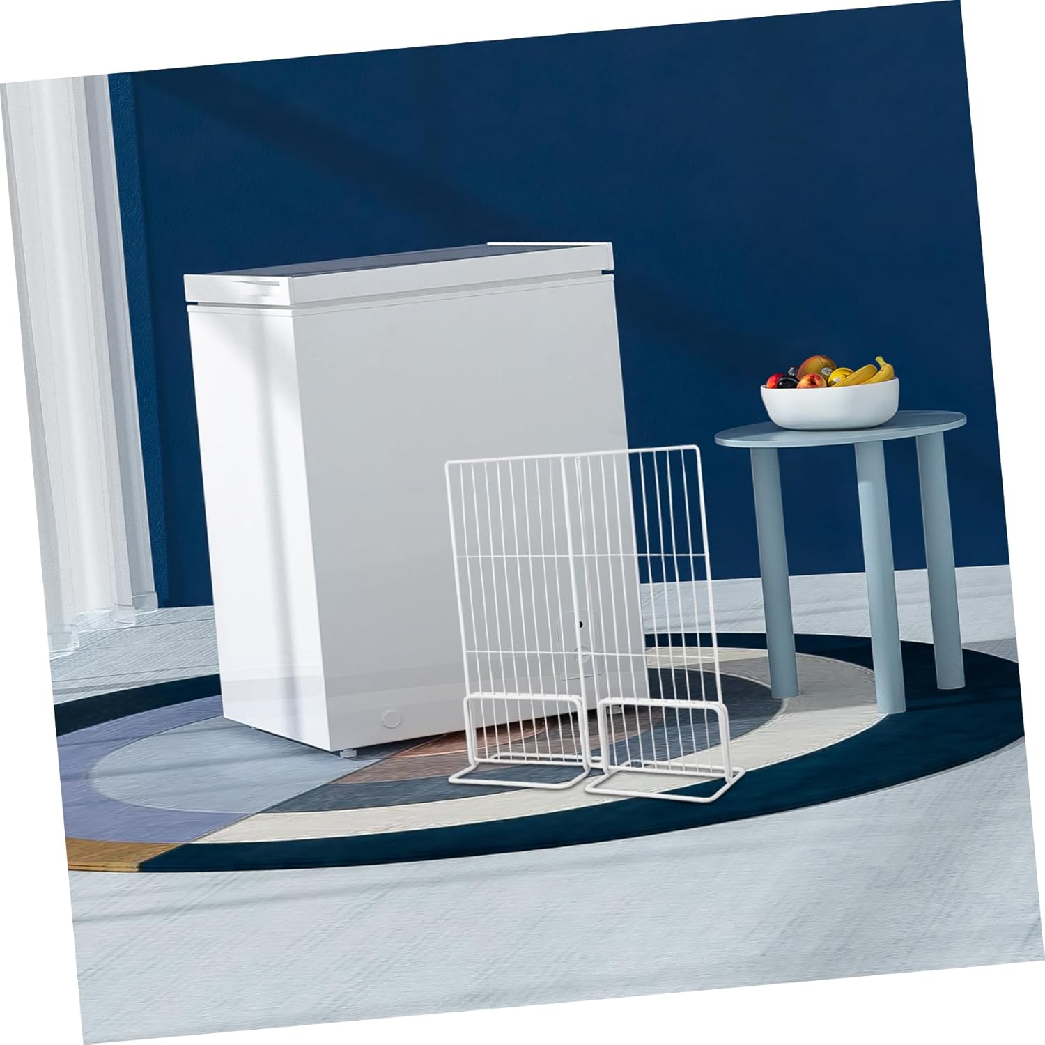 Fridge Shelf Organizers Freezer Separator Plastic Mesh Divider for Refrigerator