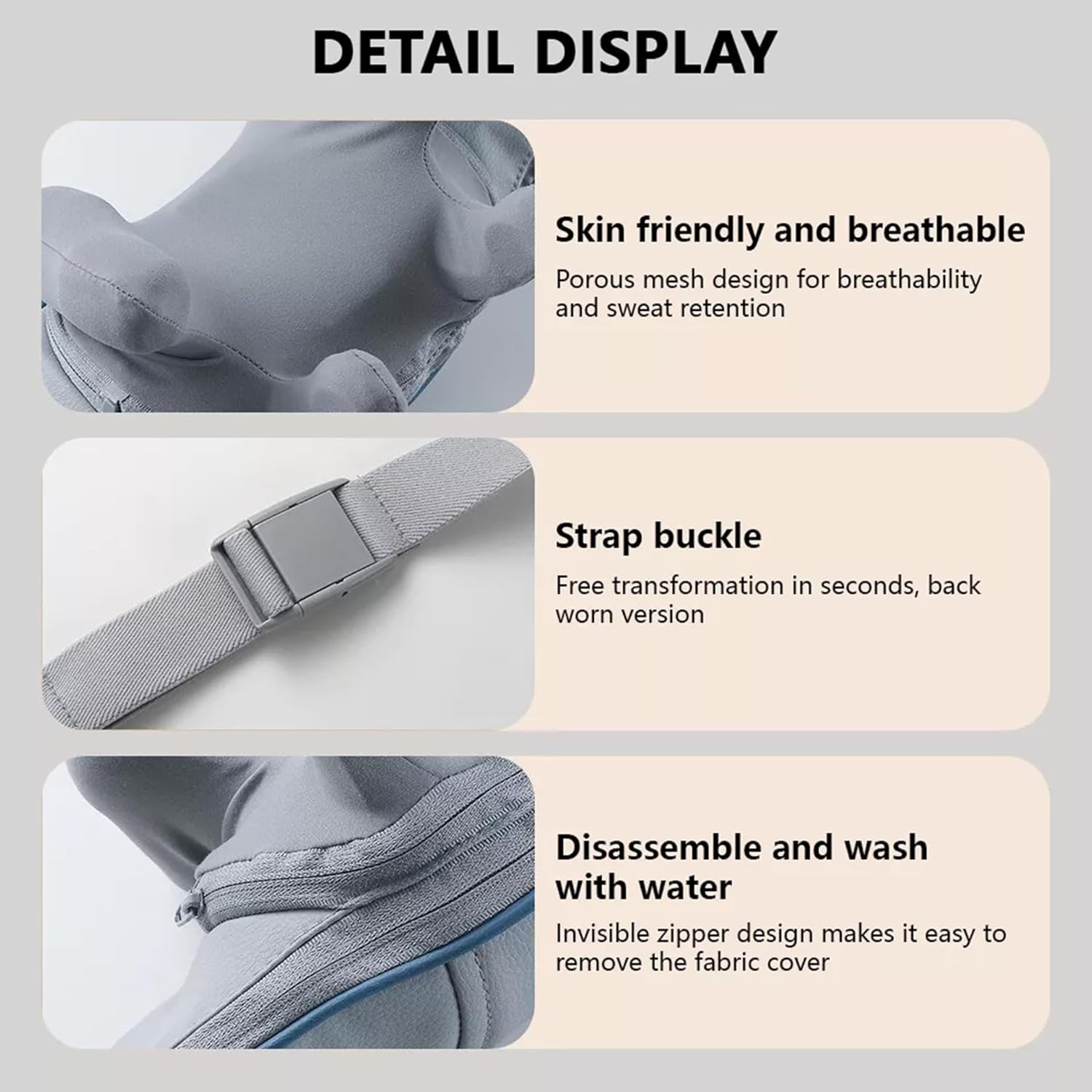 Casacwin neck and back massage with summer, deep tissue for reports Cordless Electric Body Massage, Adjustable Strap, Type-C Charging, Silent Design Casacwin neck and back massage with summer, deep tissue for reports Cordless Electric Body Massage, Adjustable Strap, Type-C Charging, Silent Design