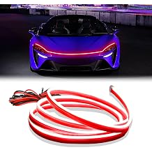 DIBMS 71" High Brightness Car Hood Gap LED Strip, Dynamic Car Ambient Light