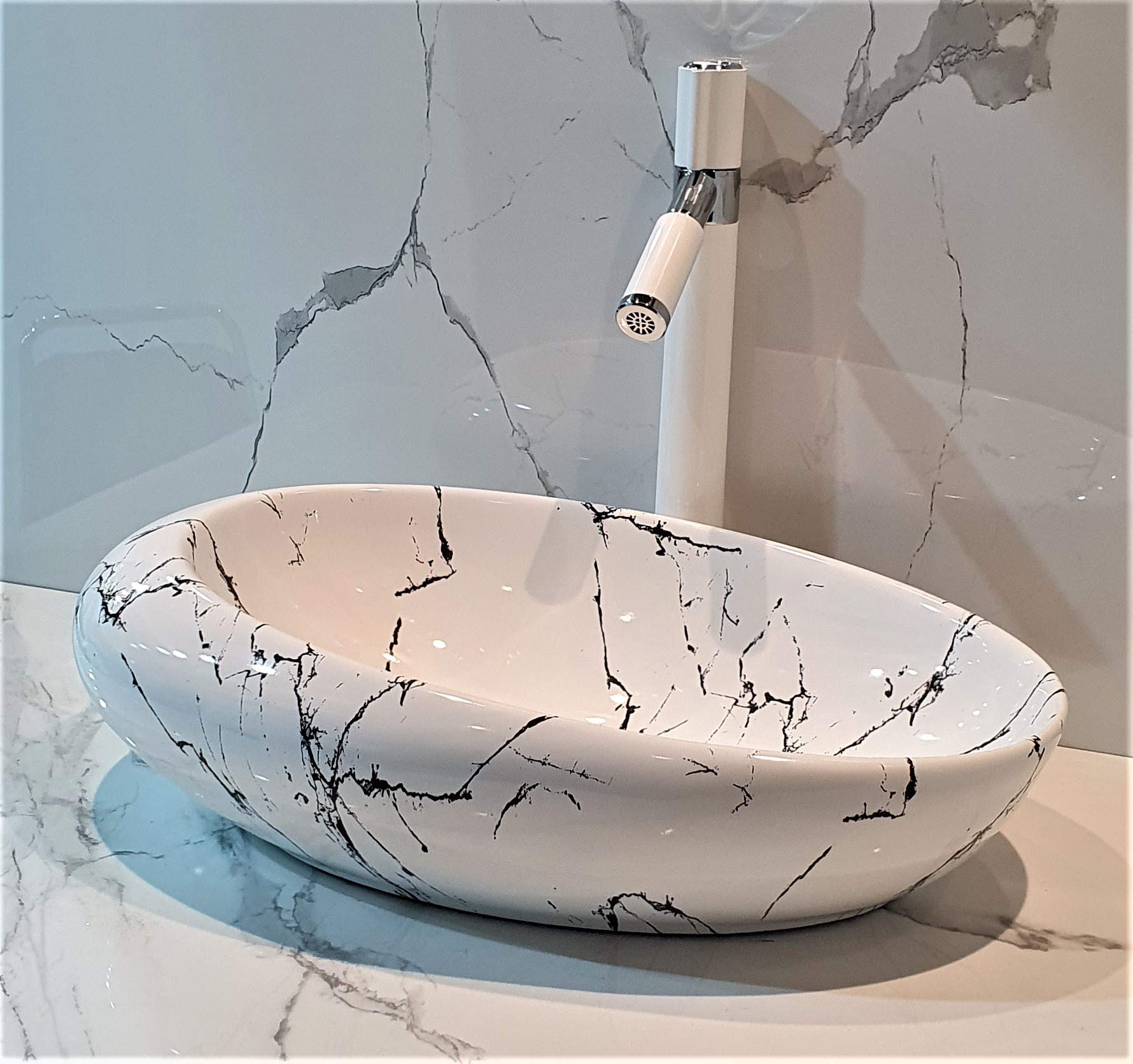 Pink Mexican Ceramic Wash Basin - B Backline -18