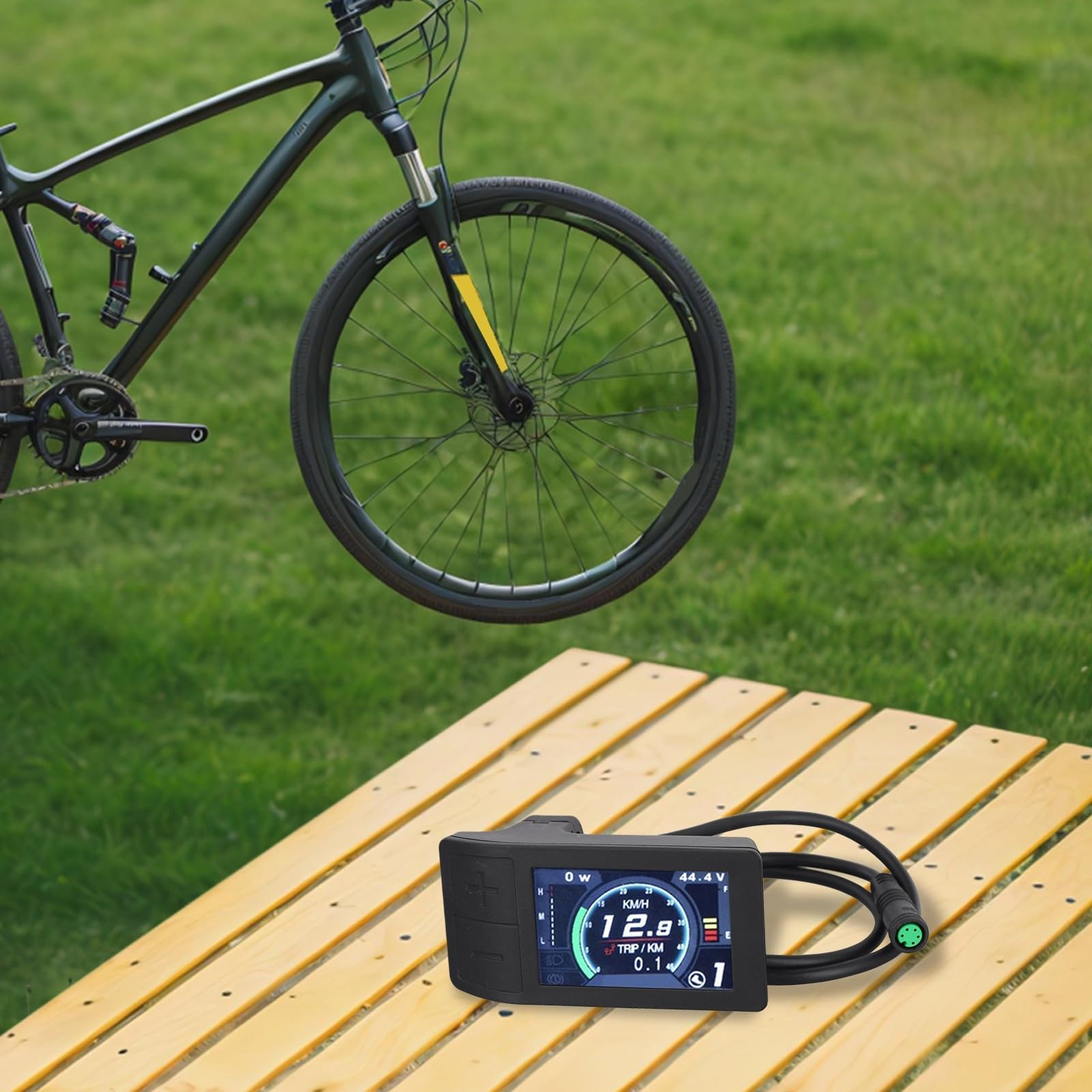 Display UART per bici elettrica, schermo IPS da 5,1 cm, misuratore di chilometraggio della batteria per pendolarismo urbano