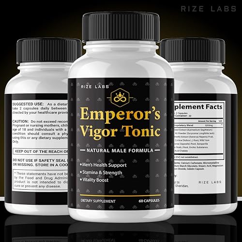 Miniatura 5 de Emperor's Vigor Tonic para hombres, suplemento dietético natural de Emperor's Vigor Tonic para mejorar el rendimiento, cápsulas tónicas Vigor del