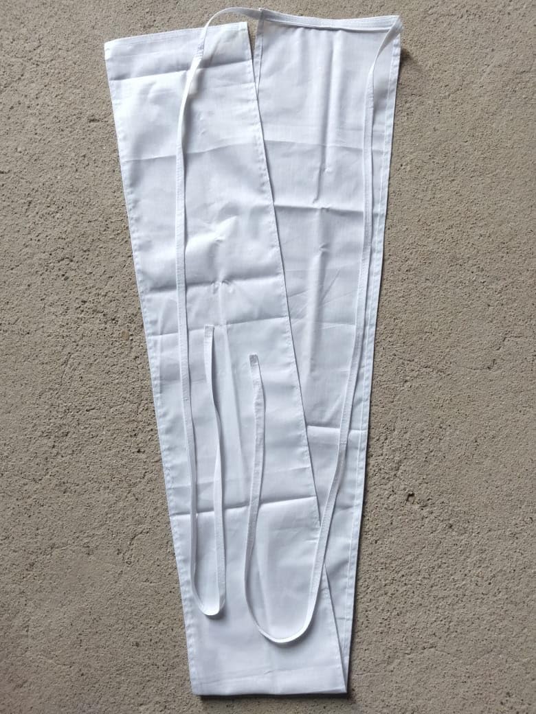 Langot for men White GYM Supporter