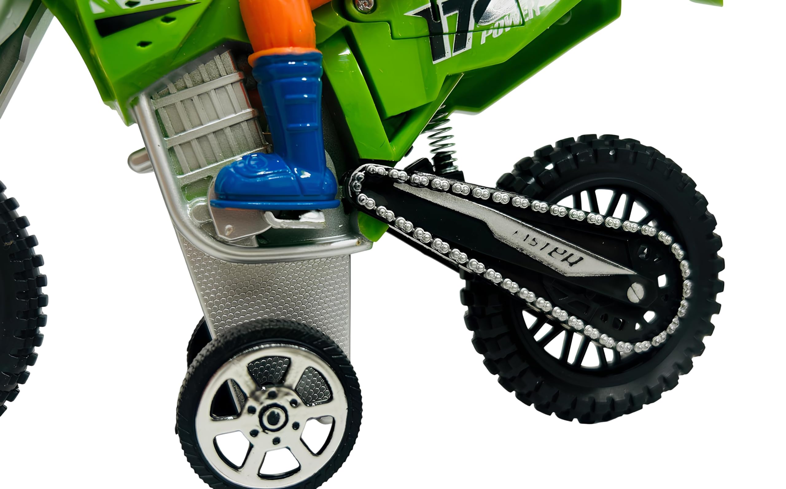 Modèle Moto Cross Moto Jouet Lumières Sons Réels et Musique avec Mouvement à Embrayage avec Pilote Moto pour Enfants Moto Jeu Dirt Bike Cross Modèle Couleurs Assorties Couleur Aléatoire