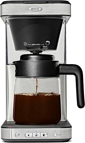 BREW 8-Cup Coffee Maker with Podless Single-Serve Function, programmable coffee maker, café coffee, single-serve coffee, SCA certified home brewer