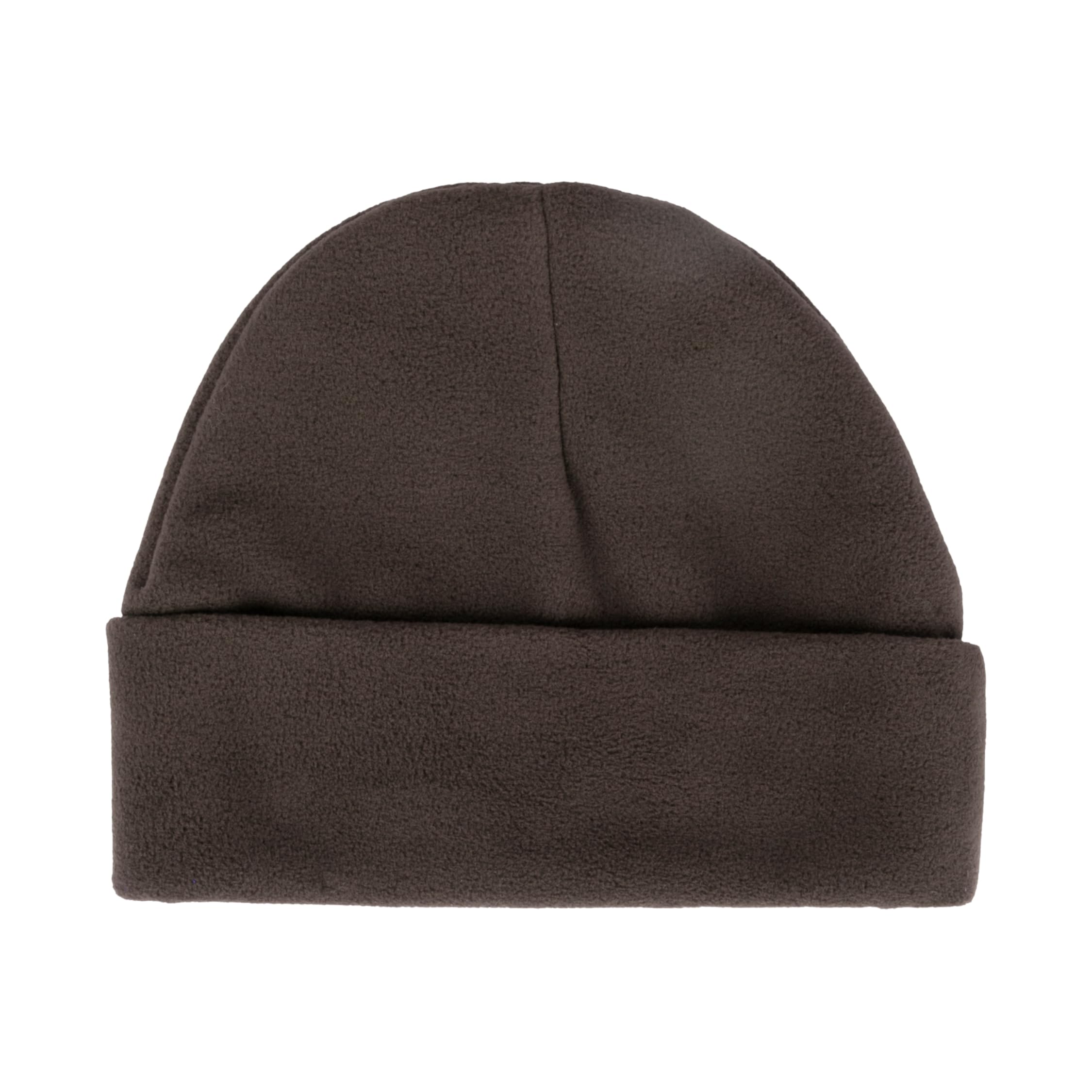 Adventure Togs Kids Hat - Micro Fleece Thermal Material, Beanie Hats, Toddler, Unisex, Girls or Boys School Wear Brown Standard