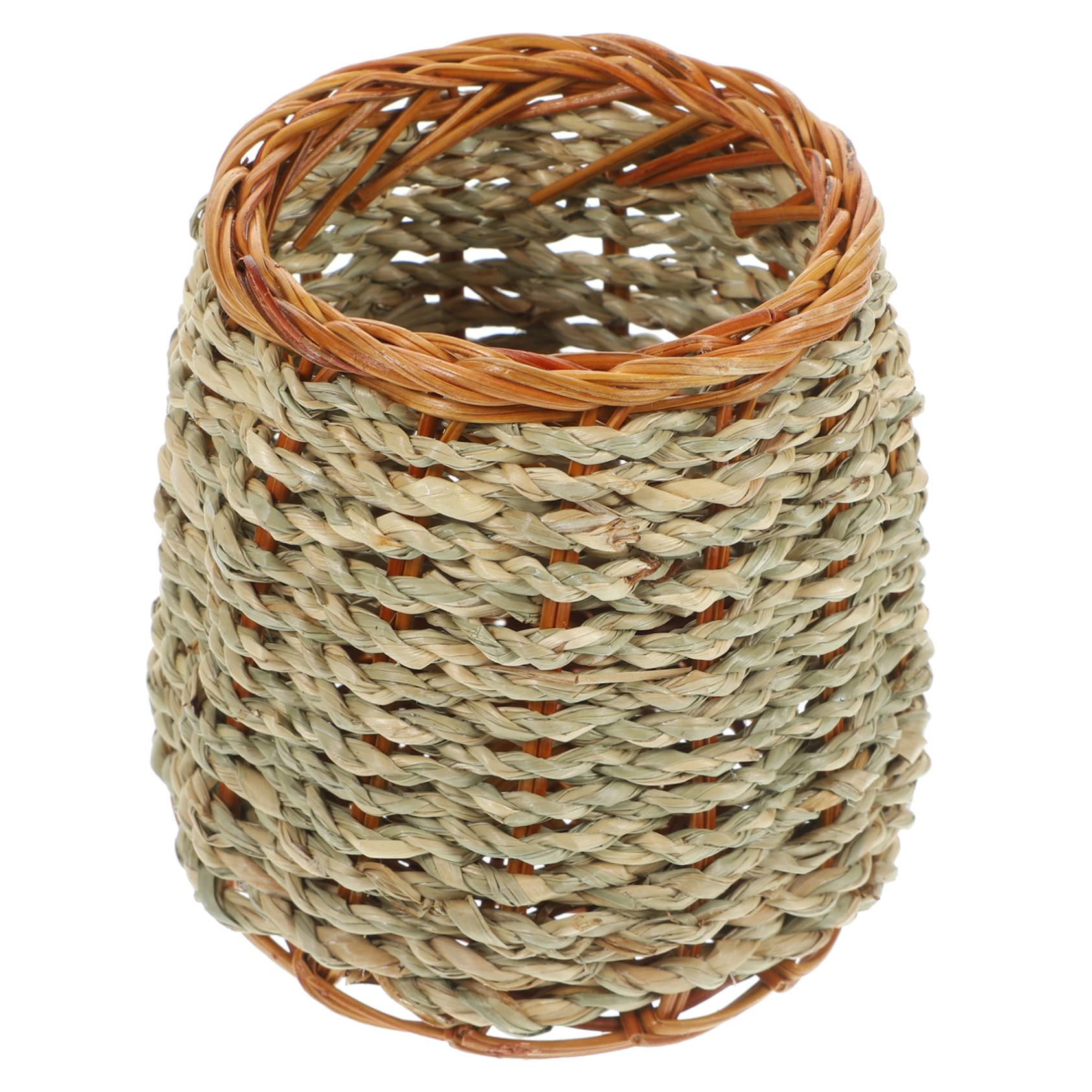 SEWACC 5piezas Organizador De Escritorio De Papelera Natural Portalápices Mano Contenedor De Lápices Para Oficina y Decoración De Mesa