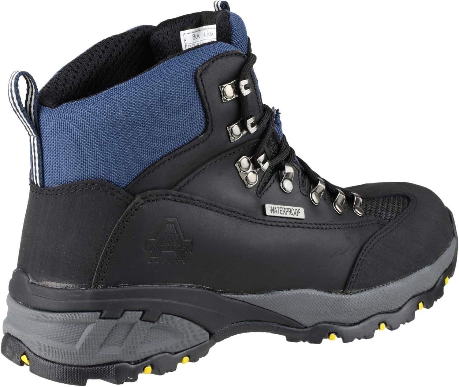 Amblers Steel FS161 Waterproof Boot / Mens Boots / Safety Footwear (14.5 US) (Black)
