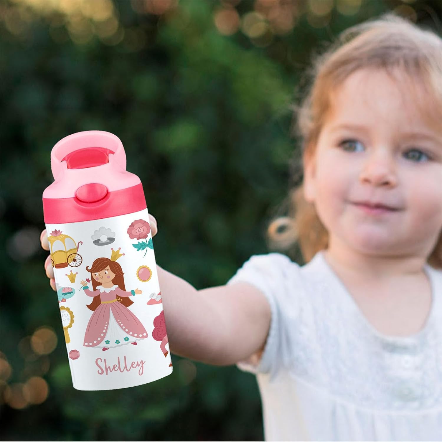Personalized Water Bottles for Kids Custom Photo Insulated Water Bottle with Straw Lid Customized Stainless Steel Water Bottle Gift for Girls Boys School Sports 12 Oz - Image 6