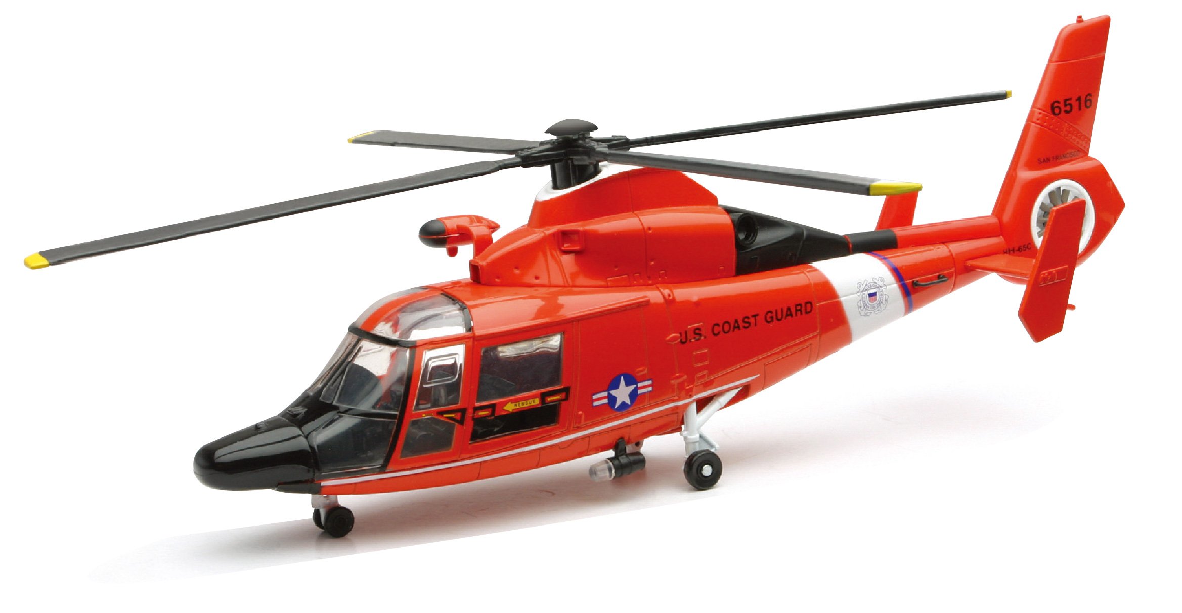 NewRay 25903 - Elicottero Modello Eurocopter Dauphin HH-65C