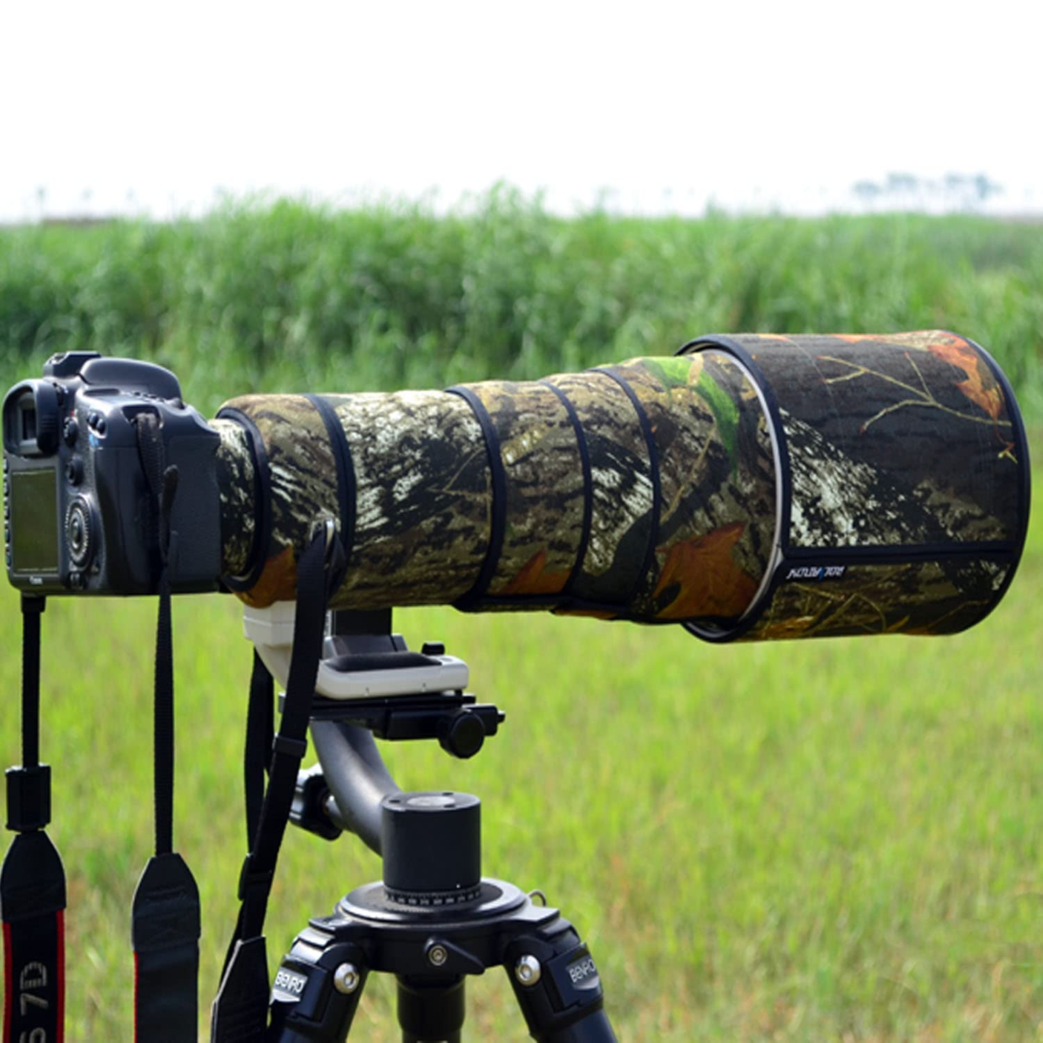 キヤノン EF500mm f4L IS Ⅱ USM用　デジタル迷彩柄レンズカバー レンズカバー キヤノンEF 500mm F4L IS用 Hobby's World｜野鳥