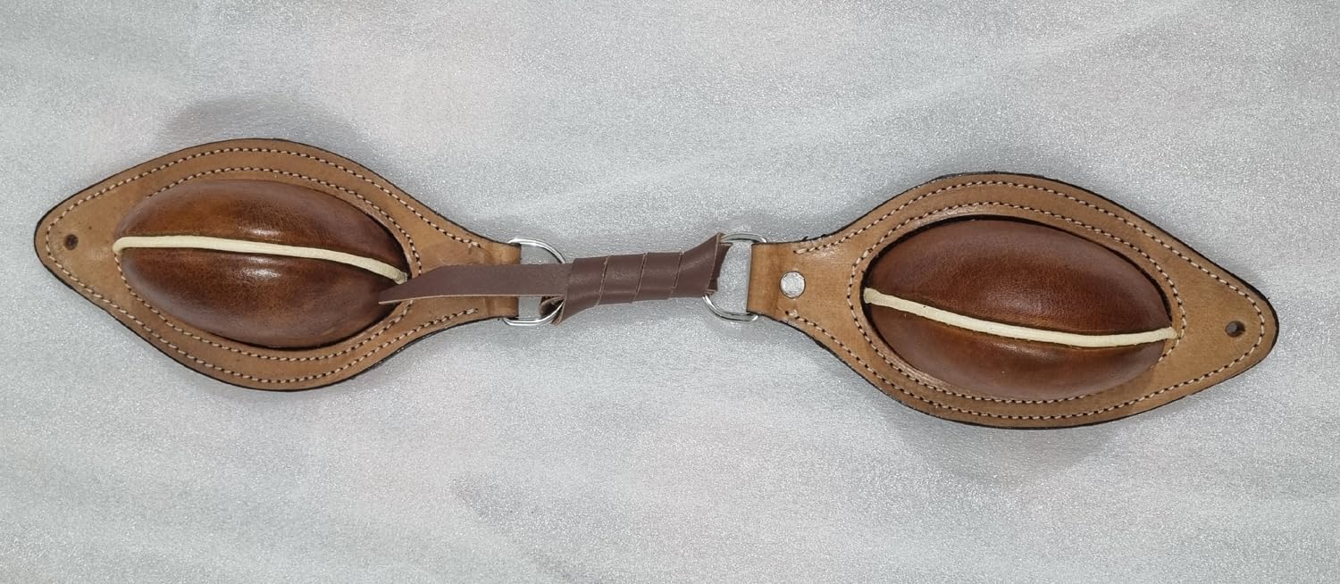 Bucking Rolls Western Horse Saddle Natural Leather Softy Buck-Roll Pair Set 030