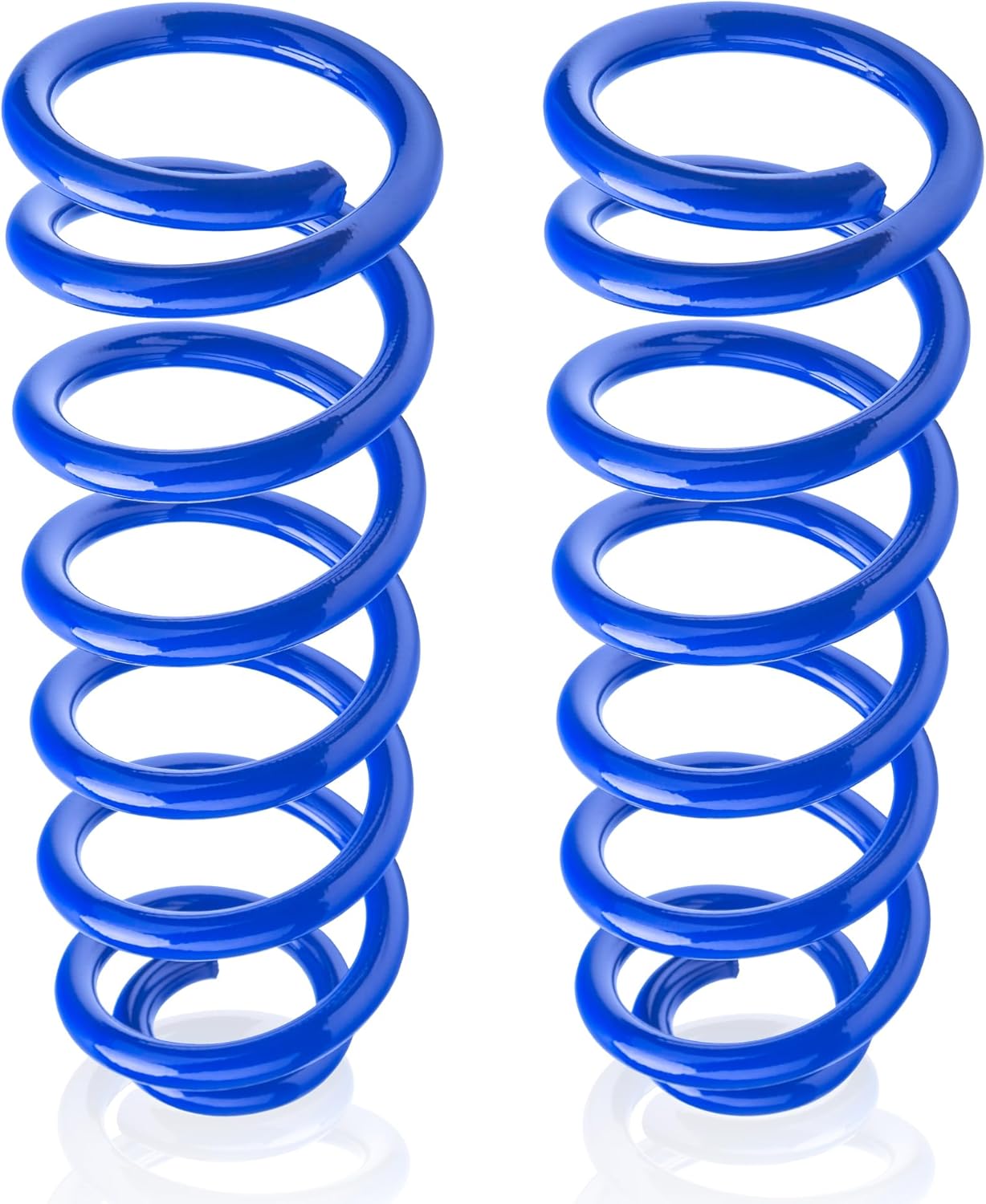 929-920 rear heavy duty coil springs for ram 1500 2019-2025 2wd 4wd, provide 70% extra load (additional 1200 lbs),blue 70% blue