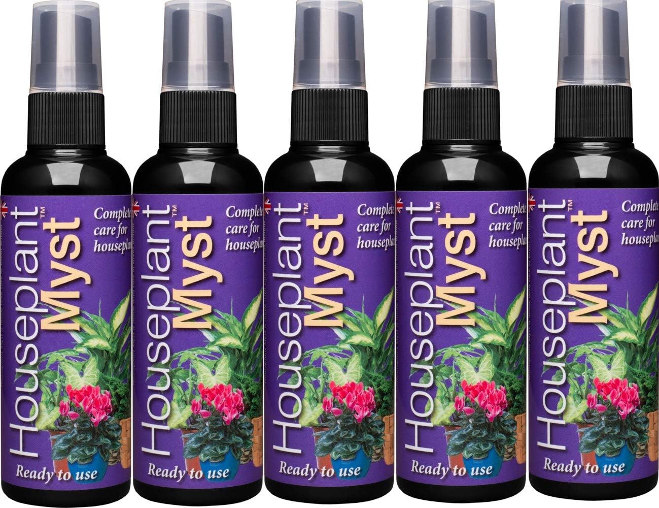 Pack of 5 Houseplant Myst 100ml Misters