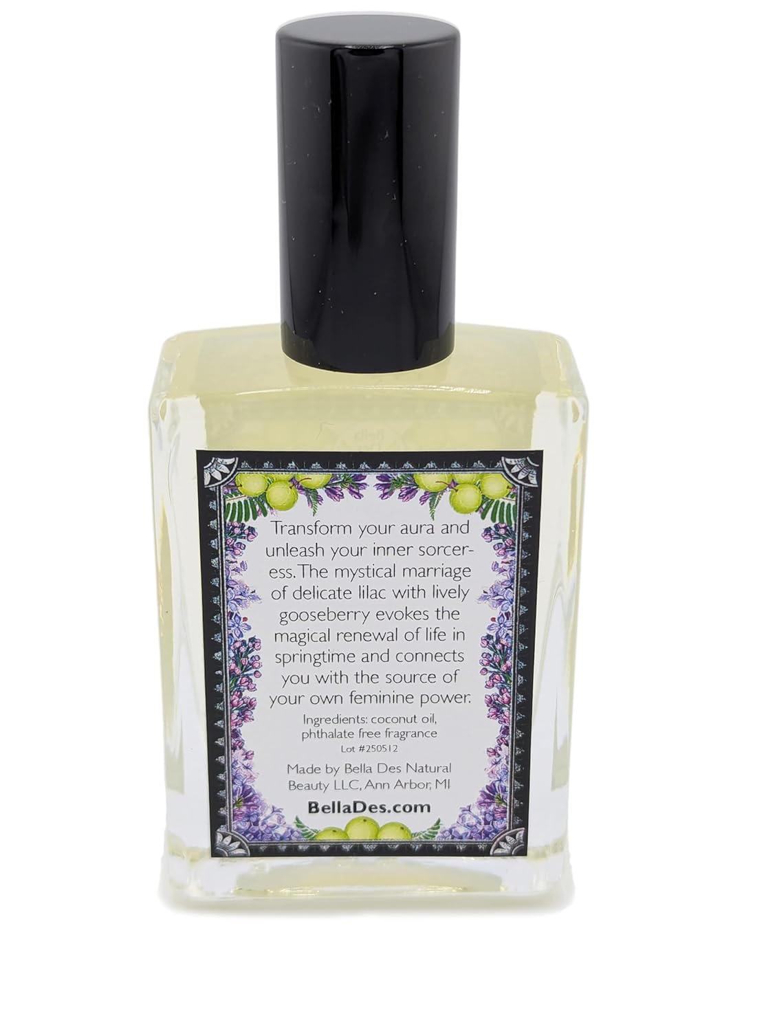 Lilac and Gooseberry Perfume Oil | Extra Large 1 ounce Roll On Bottle | Phthalate Free Fragrance | Yennefer's Perfume Scent of a Sorceress - Image 3