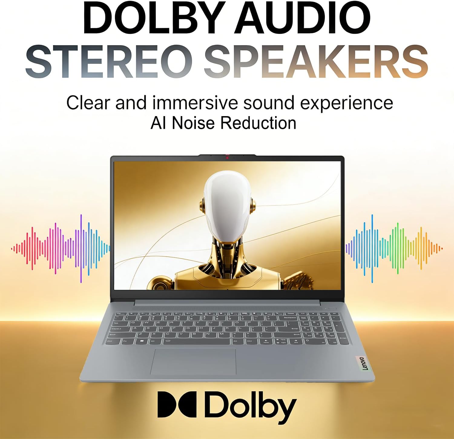 Lenovo IdeaPad Slim 3i • 15.6" FHD Laptop with Microsoft 365 Included • Intel 4 Cores • 1.1TB Storage (128GB SSD + 1TB OneDrive) • LPDDR5RAM • Privacy Shutter • Dolby Audio • Win 11