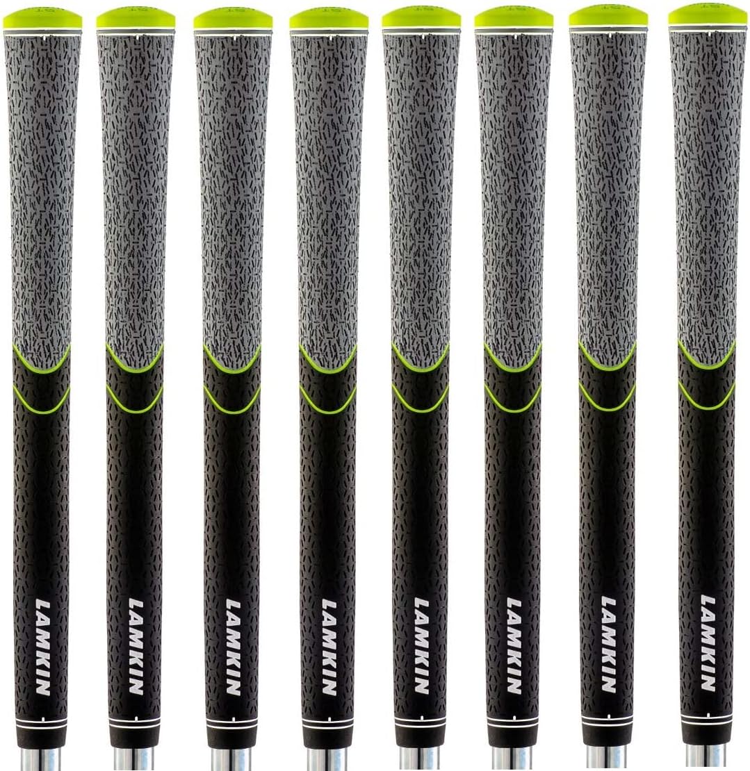 Lamkin ST +2 Hybrid Calibrate Golf Grip Bundle (8 Piece), Midsize