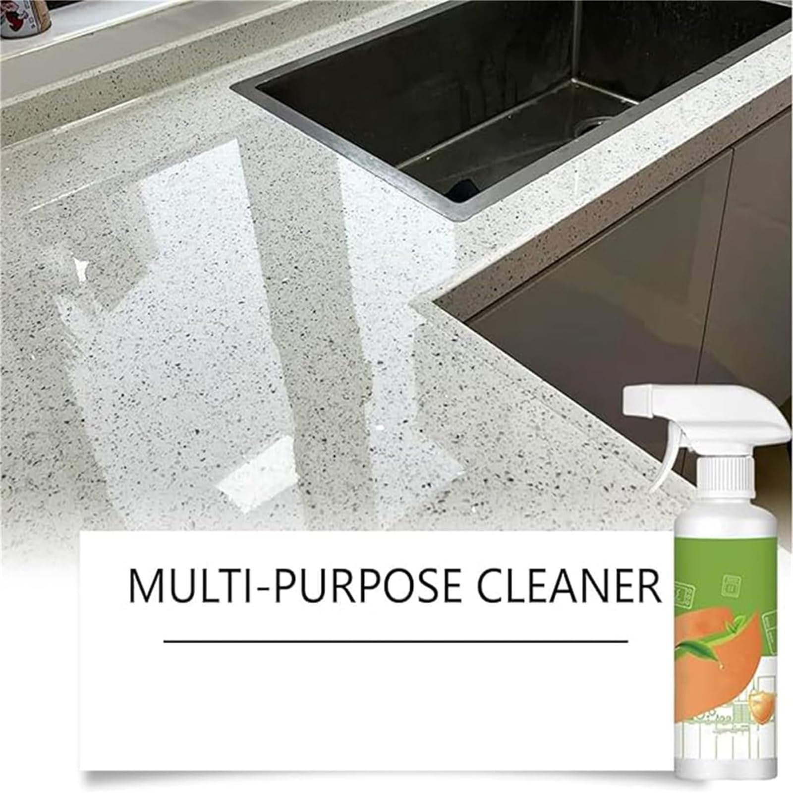 Fly Cleanse Mehrzweck-Ölreiniger, Fly Cleanse Natürliche Formel, sanft zu Haushaltsgeräten, schonend und unschädlich für Backofen, Herd und Dunstabzugshaube (2 PCS)