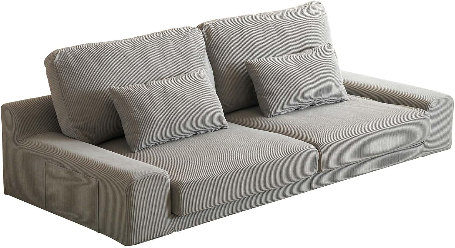 2人掛けソファベッド フロアソファ コンパクト 幅約167cm ローソファ