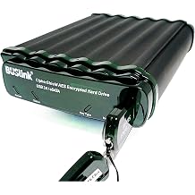 BUSlink CipherShield CSE2TSDSU3M1 2TB Mode 1 Key Encrypted External Desktop SSD Drive, 256-bit AES Hardware Encryption, FIPS 140-2 Level 2, USB 3.0 & eSATA, HIPAA/HITECH/FERPA, TAA-Compliant
