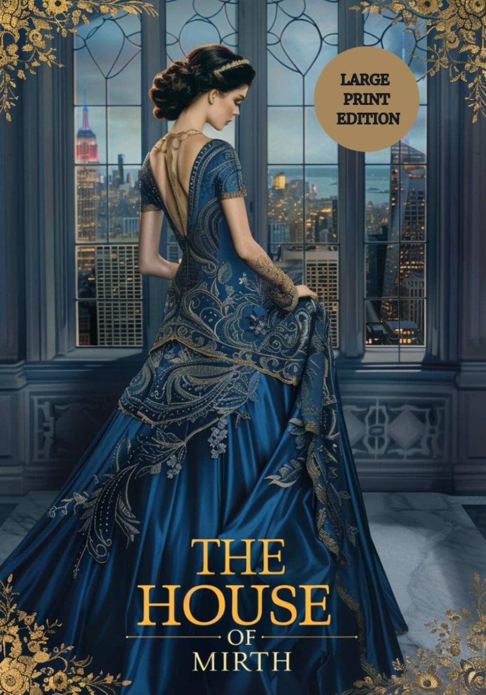 THE HOUSE OF MIRTH (LARGE PRINT EDITION): A tragic story of the struggle for dignity in a world of luxury, gossip, and loss