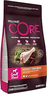 Wellness Core Small Breed Dry, Grain-Free Dog Food for Small Dogs with High Meat Content, Various Varieties product image