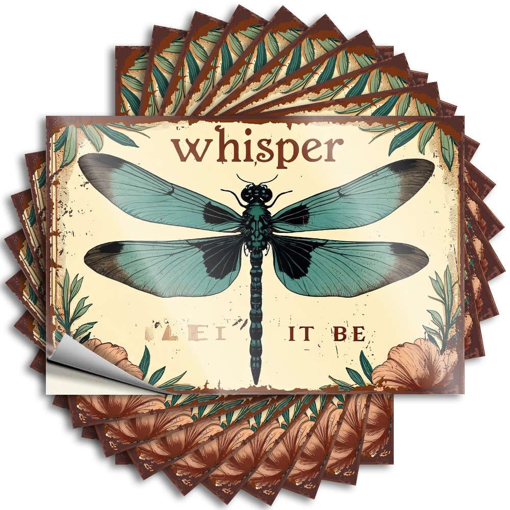 Sticker Must Waterproof Vinyl Sticker | Whisper, Let It Be. Sweet Garage for Comfort DIY Projects(12X18CM)