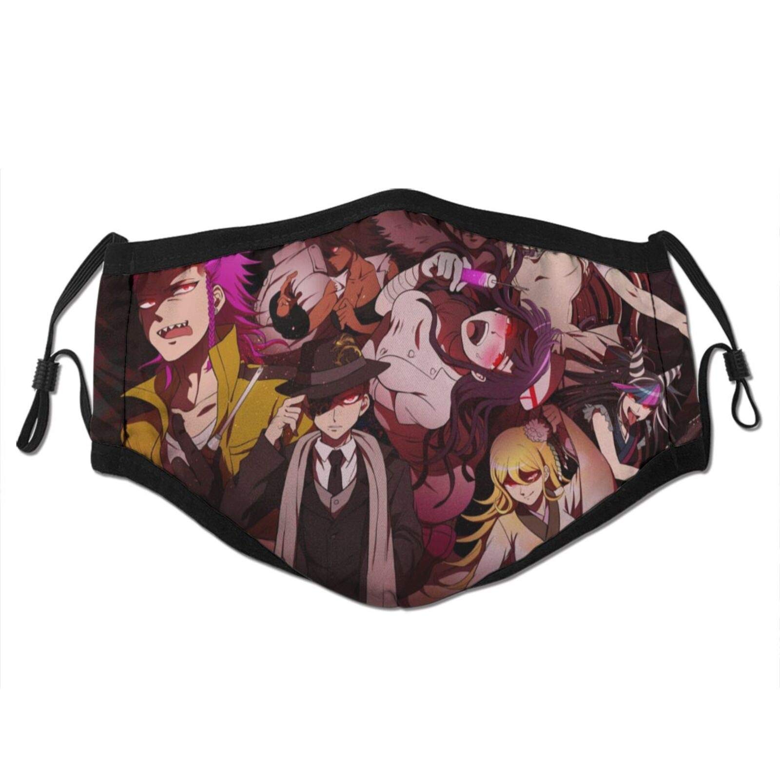 Mat Depot DanG-anrO-npa Unisex Mouth Cover Reusable Breathable Outdoor Face Protections with Filter