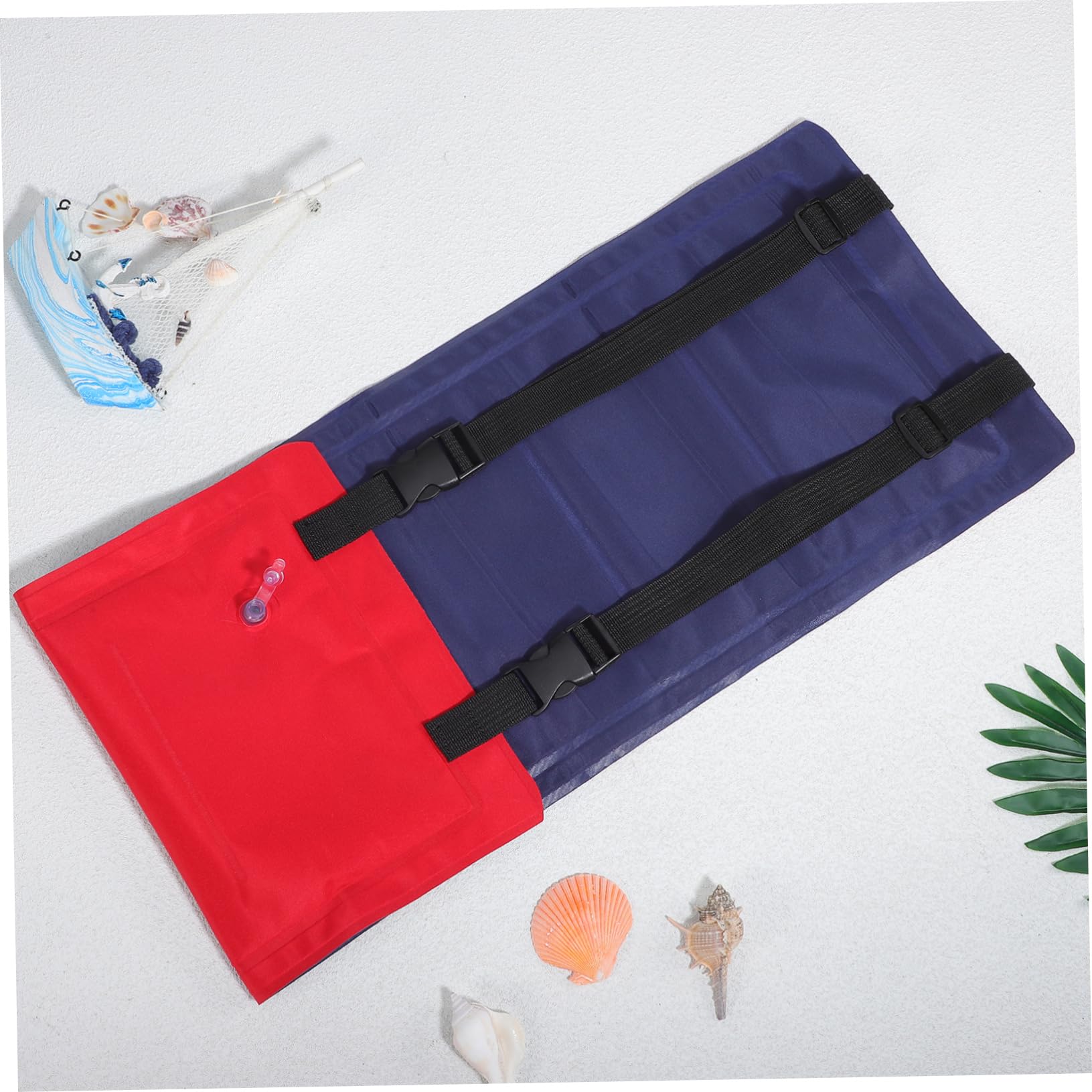 Mikikit Pool Flotation Belt Back Float Belt Dual Straps Adjustable for Boys and Girls
