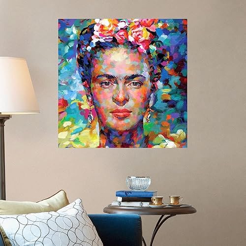 Miniatura 4 de CANVAS ON DEMAND Vinilo decorativo Frida Kahlo II, obra de arte