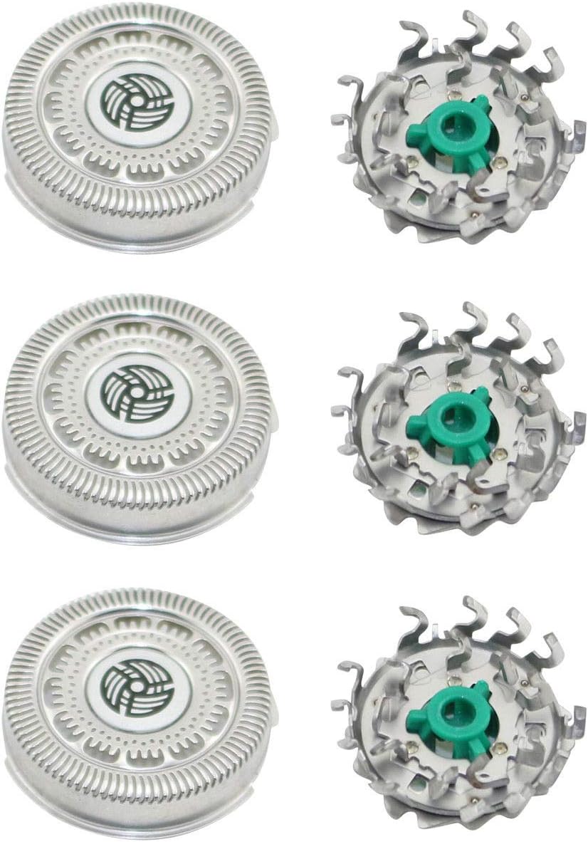 3X Men's Replacement Shaver Head for Philips Norelco 9000/7000 Shaver SH90 SH70
