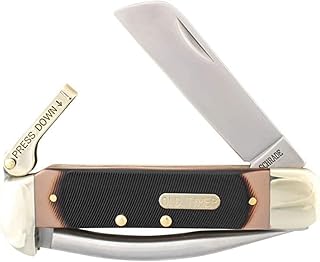 735OT Mariner 6.9in Leverlock Folding Sailor’s Pocket Knife with High Carbon Stainless Steel Marlin’s Spike, Sheepsfoot Blade, and Large Lanyard Loop for EDC, Seamen, Sailing, and Outdoors