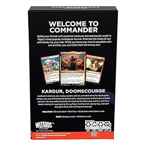 mtg chaos incarnate commander deck Amazon.com: Magic: The Gathering Starter Commander Deck - Chaos Incarnate  (Black-Red) | Ready-to-Play Deck for Beginners and Fans | Ages 13+ main image 1