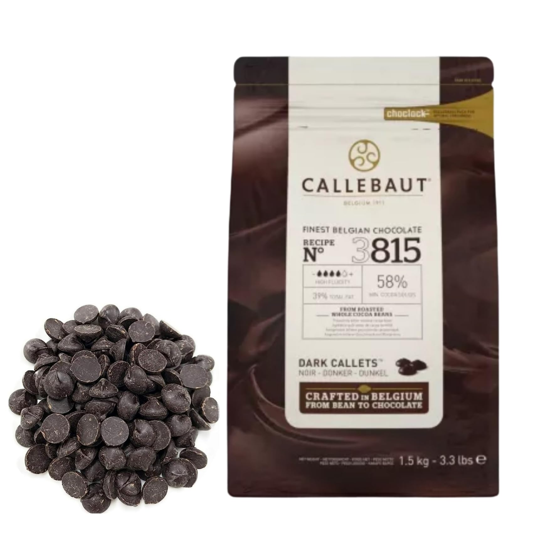 Amazon | Callebaut カレボー クーベルチュール セミスイート 