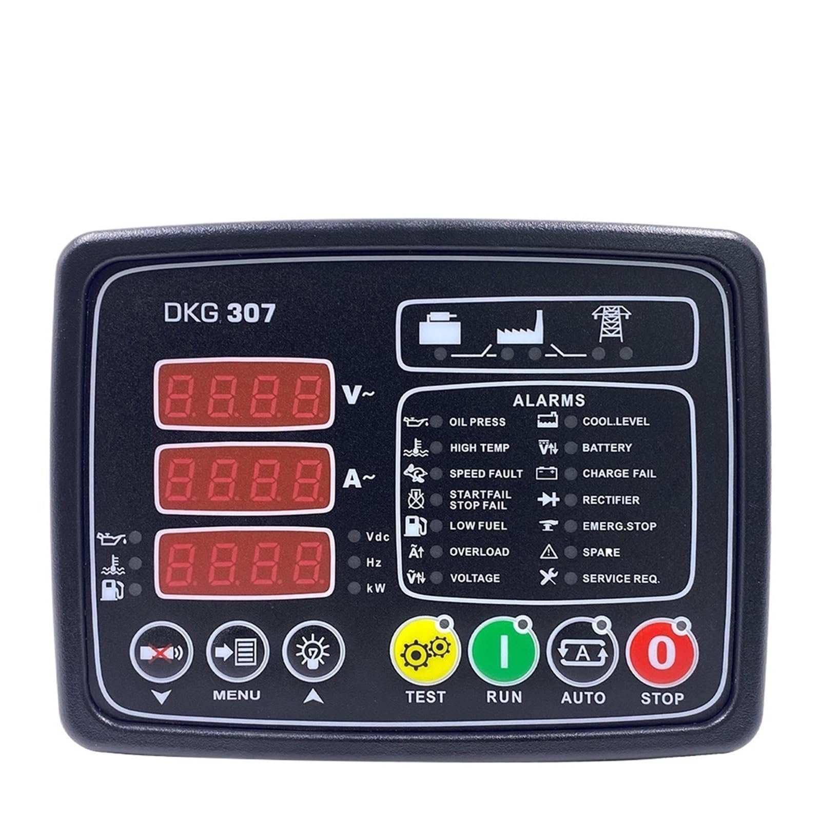 Panneau de commande DKG307 pour module de groupe électrogène à démarrage automatique