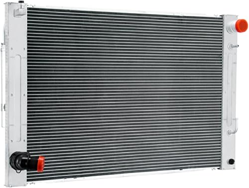 Miniatura 3 de Radiador de aluminio para Infiniti G37 Sedan 13-17 Nissan 370Z 2009-2013 incluye condensador Nissan Crossflow Radiador