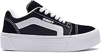 Tênis Unissex Old Skool Preto/Branco Tradicional (PRETO/BRANCO DIRECT, BR, Adulto, Numérico, M, 37)
