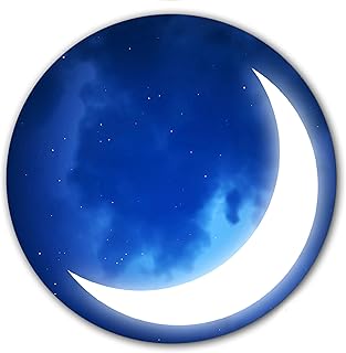 DJ Crescent Moon Lunar Half Moon Scratch Pad Vinyl Memorabilia 7