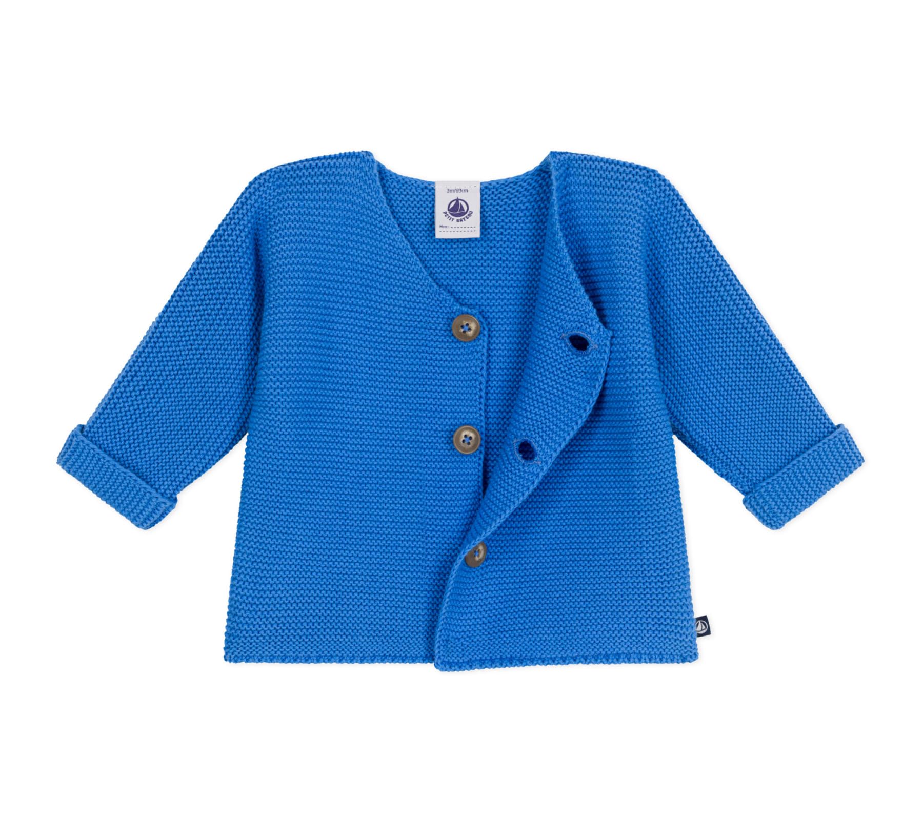 Petit Bateau Unisex Baby Strickjacke