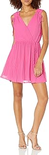 Women's Plus One Wrap Top Fit & Flare Mini Dress - Buy now