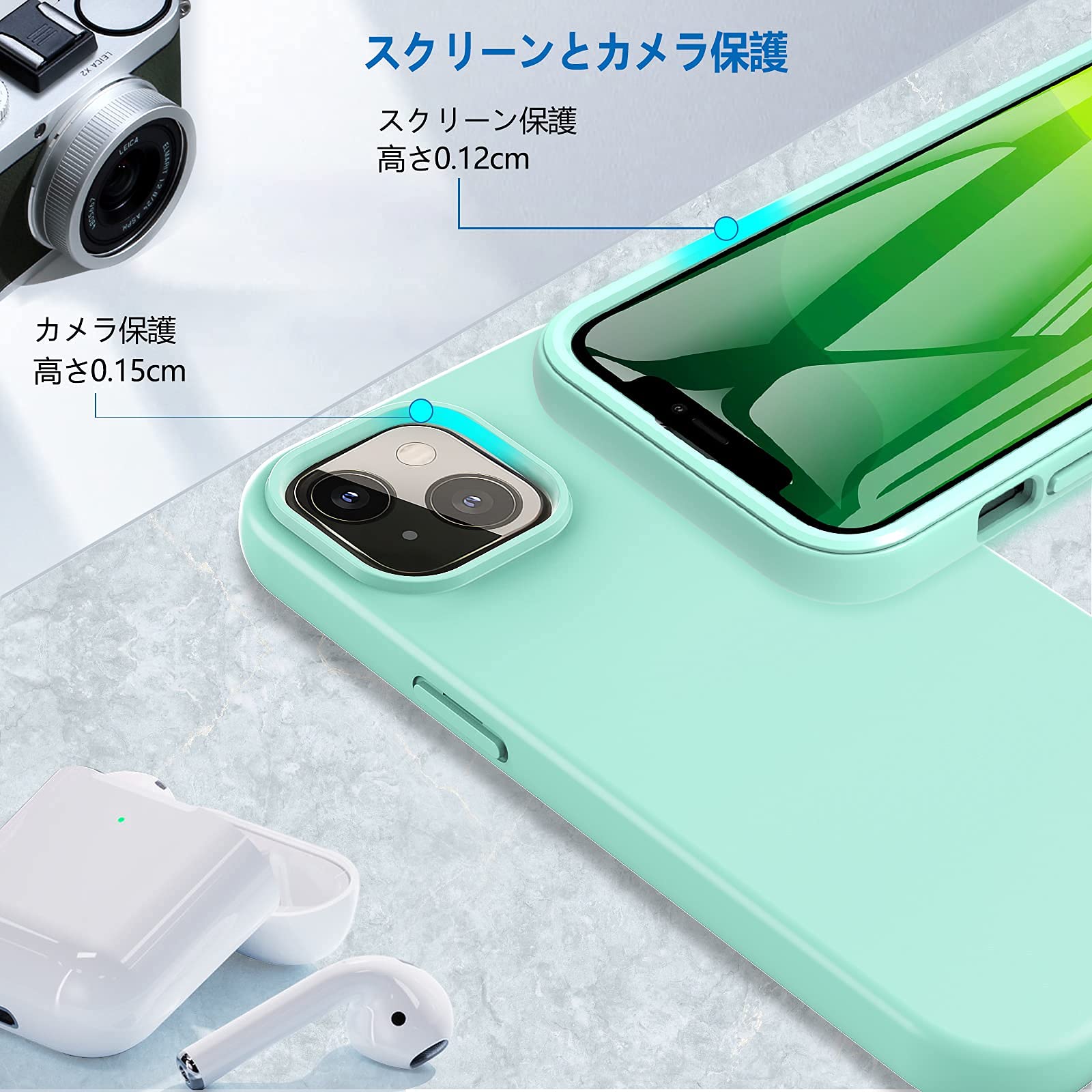 Amazon.co.jp: BESINPO iPhone13 ケース 6.1インチ 対応 アイフォン13