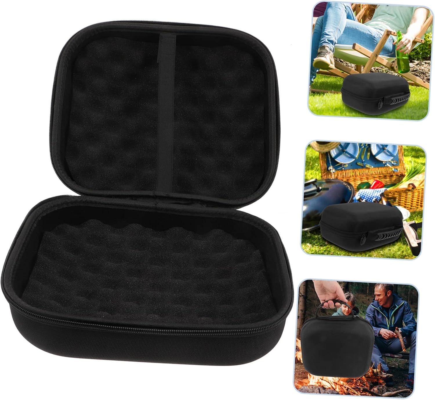 YARNOW Camping LED Bag Organizer Accessories Tech Practical Organizer Portable Storage Bags Convenient Storage