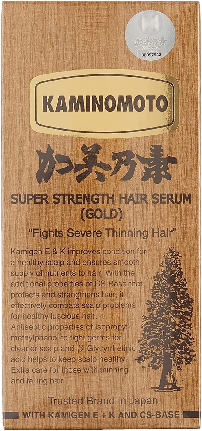 New KAMINOMOTO Super Strength Hair Tonic SERUM Gold 150ML Japan Bestselling Hair Loss