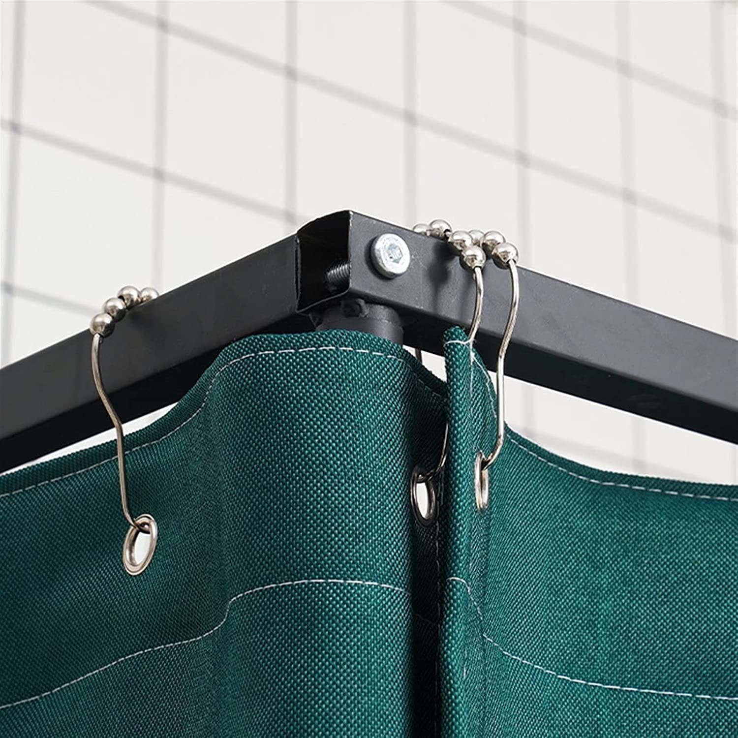 Camerino Portatile Armadietto temporaneo Mobile Ampio camerino Camerino dal Pavimento al soffitto per Commercianti Ideale per Negozi di Abbigliamento ed Eventi