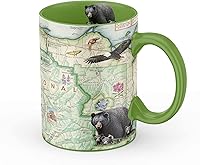 Vista 9 de Xplorer Maps Taza de cerámica con mapa de la isla de San Juan (16 onzas) – Taza de café sin BPA para bebidas calientes y frías – perfecta