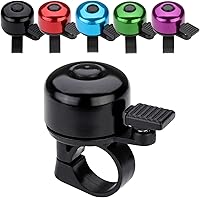 Paliston Bike Bell - Crisp Loud Ding Sound, Cute Colorful for Kids Adults Bikes, 22mm Handlebar, Easy Install