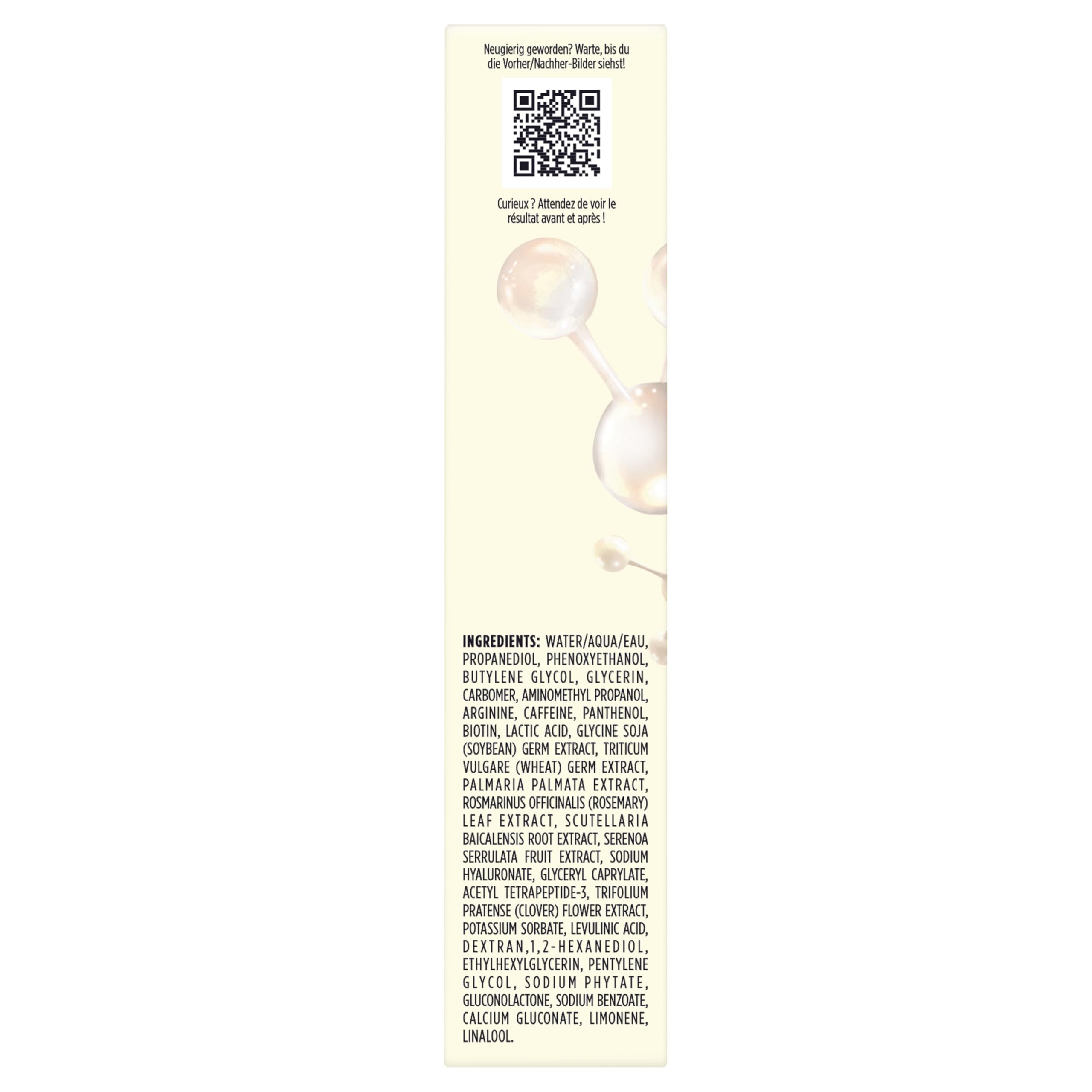 John Frieda PROfiller+ serum – porost włosów w przypadku dziedzicznego wypadania włosów – zawartość: 50 ml – do włosów cienkich – bez alkoholu – bezpieczne dla koloru – nienatłuszczające
