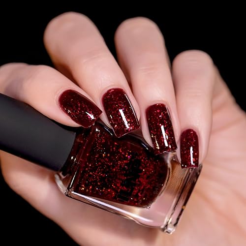 Miniatura 1379 de ILNP Madison Ave Esmalte de uñas holográfico metálico rosa antiguo