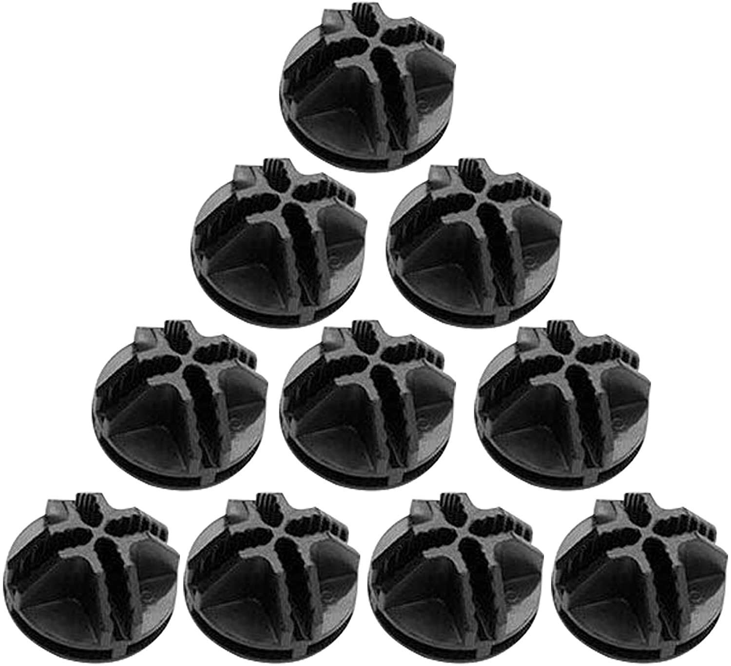 G-KAMP JAPAN® Wire Cube Plastic Connectors for Modular Storage Organizer Closet | Wire Shelving Connectors | Portable Wardrobe Connectors | Shoe Racks Connectors (Pack of 10, Black) (B08XQQC8PN) Amazon Price History, Amazon Price Tracker