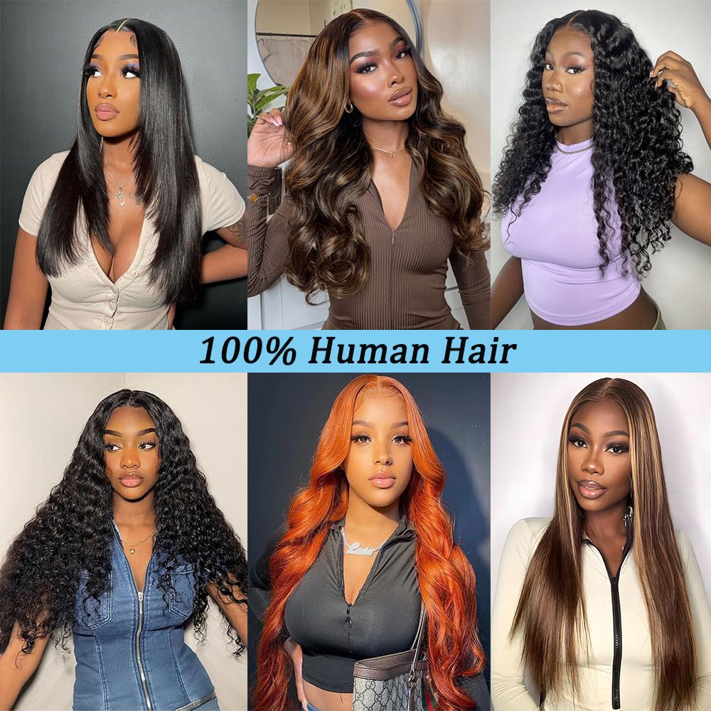 Tessitura brasiliana capelli umani fasci umani umani capelli naturali meche tessitura 3 fasci dritti 100% capelli umani naturali neri 10 12 14 pollici (Total 210g)